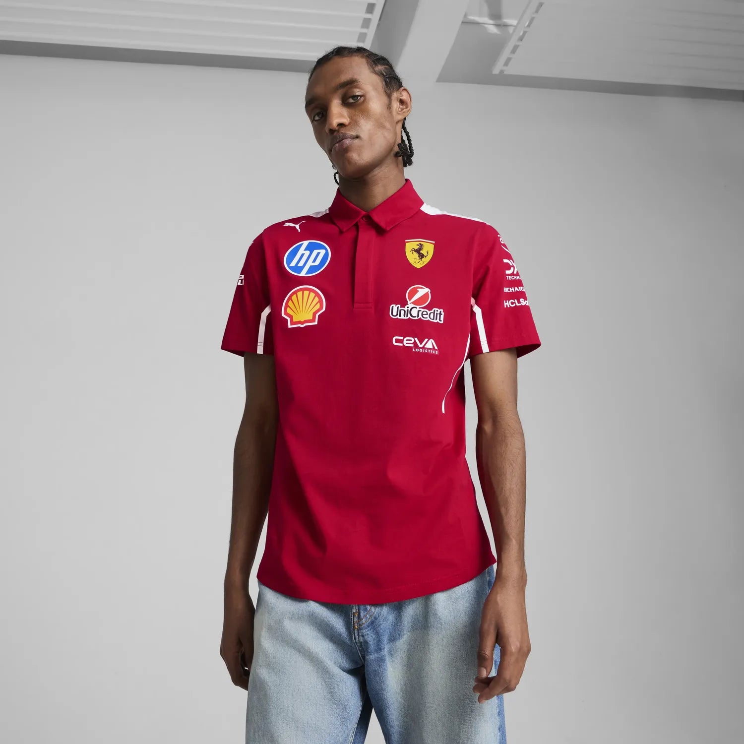Poloshirt des Scuderia Ferrari-Teams 🔥