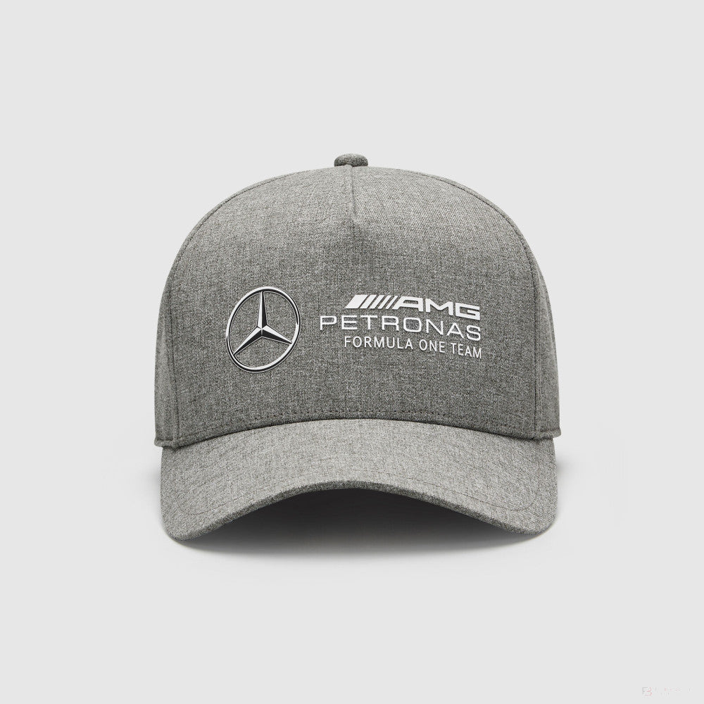 Závodní čepice Mercedes šedá - FansBRANDS®