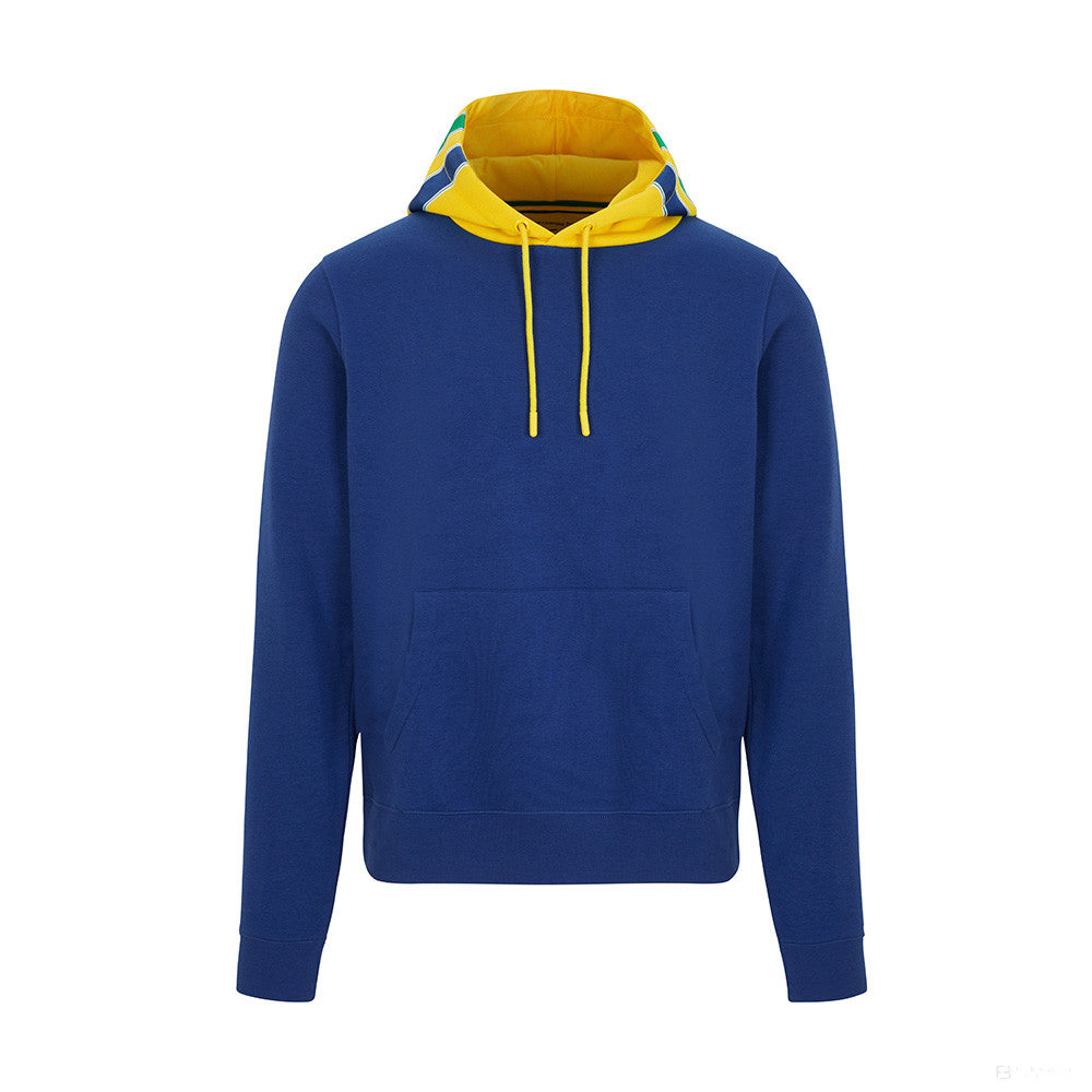Svetr Ayrton Senna, pruhovaný pánský, modrý, 2021 - FansBRANDS®