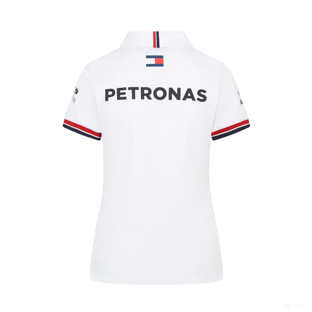 Mercedes Dámské Polo, Tým, Bílá, 2022 - FansBRANDS®