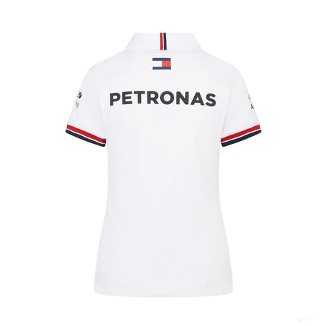 Mercedes Dámské Polo, Tým, Bílá, 2022 - FansBRANDS®