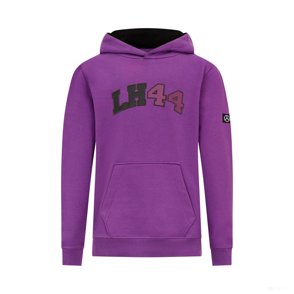 Dětská mikina Mercedes Lewis Hamilton, fialová - FansBRANDS®