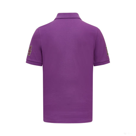 Mercedes, Pánské, Lewis Hamilton Tričko, fialové - FansBRANDS®