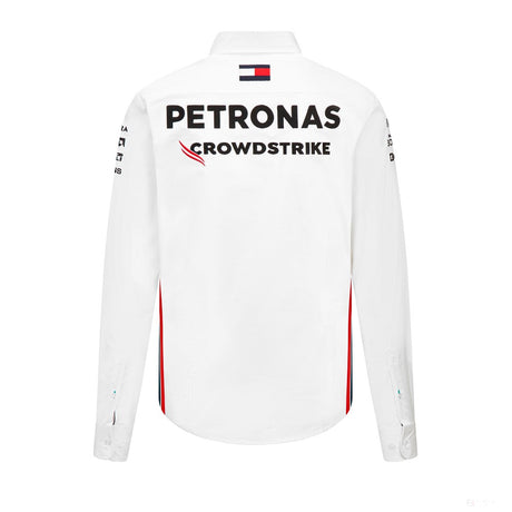 Mercedes Team, pánské týmové tričko, bílé, 2023 - FansBRANDS®