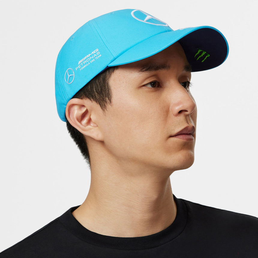 Mercedes Team George Russell Driver cap blue, 2023 - FansBRANDS®