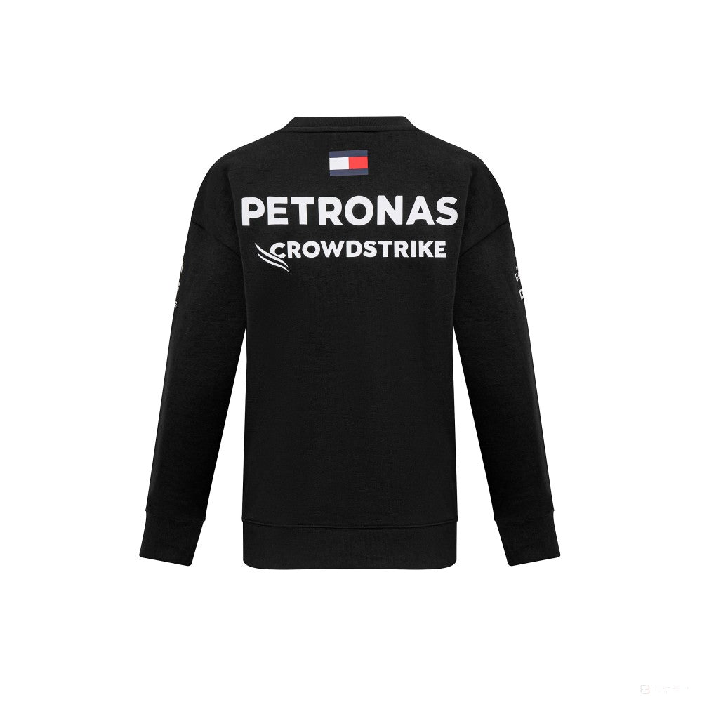 Mercedes Team, dámské tričko s dlouhým rukávem, černé, 2023 - FansBRANDS®