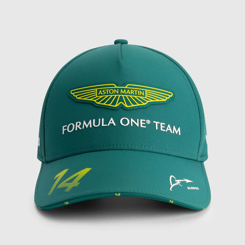 Aston Martin AMF1, Zespół, Czapka, Fernando Alonso, Zielony 🔥