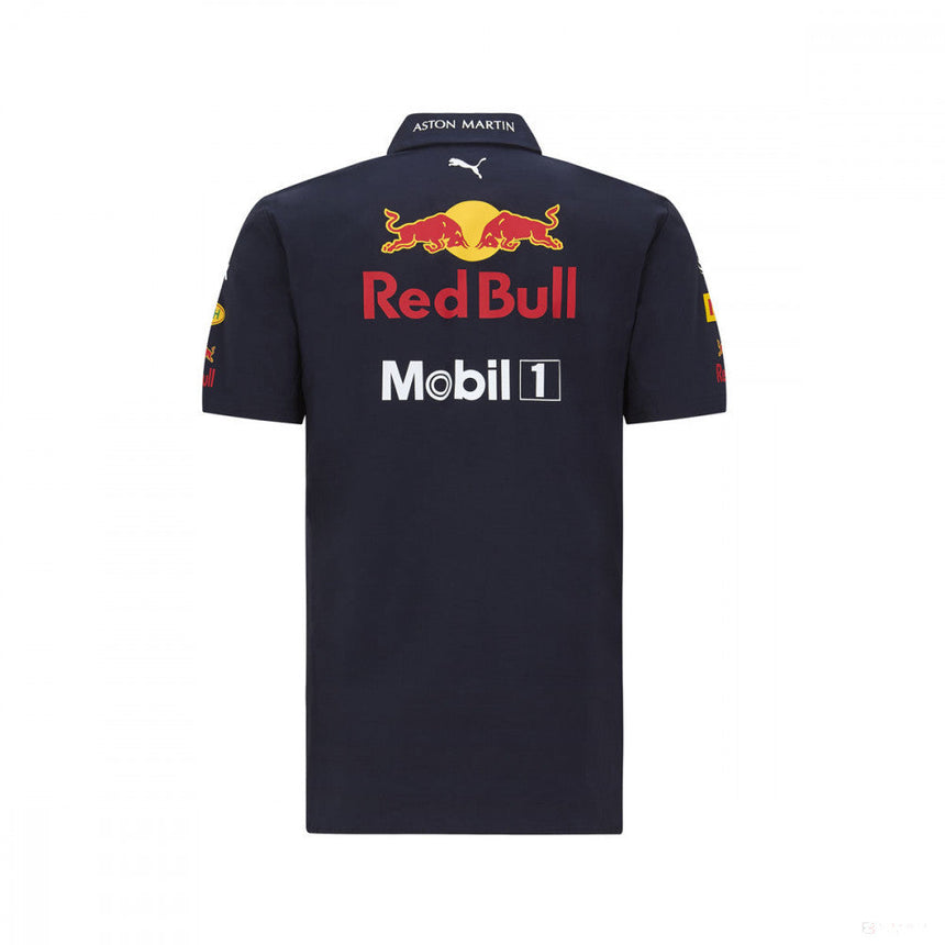 Red Bull koszulka, zespół Puma, niebieski, 2020
