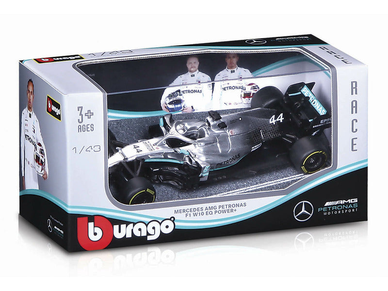 Mercedes model samochodu, bburago, Lewis Hamilton #44, W10 EQ Power+