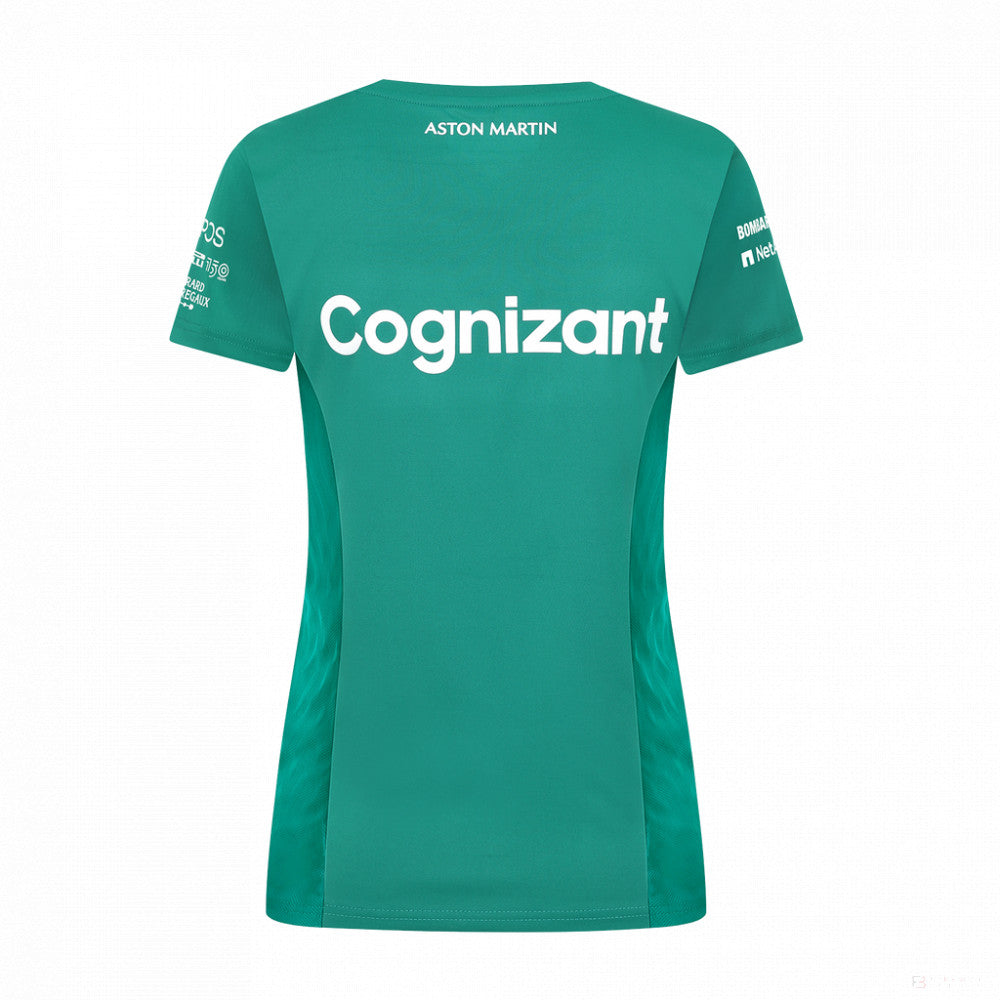 Dámské tričko Aston Martin, zelené, 2022 - FansBRANDS®