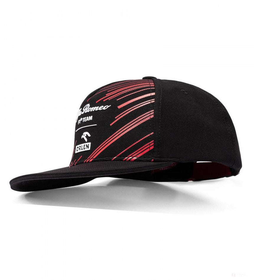Kšiltovka Alfa Romeo Flatbrim, Team Adult, černá, 2022 - FansBRANDS®