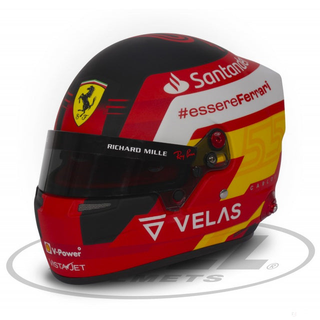 Carlos Sainz Mini Helmet v měřítku 1:2, 2022 - FansBRANDS®