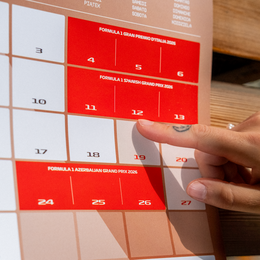 Formuła 1® – oficjalny kalendarz F1, 2026