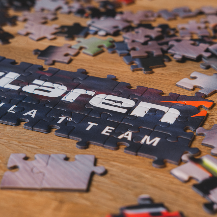 McLaren Formula 1® Team, puzzle, Lando Norris, plakat zwycięstwa, 1000 szt.