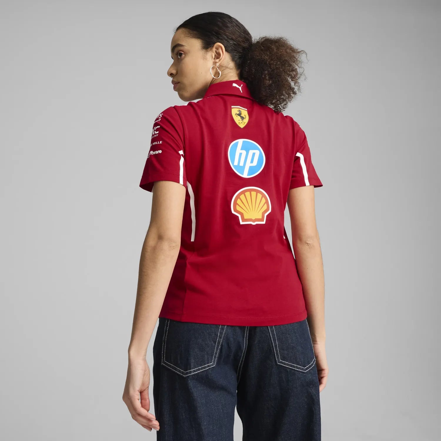 Scuderia Ferrari Team-Poloshirt – Damen 🔥