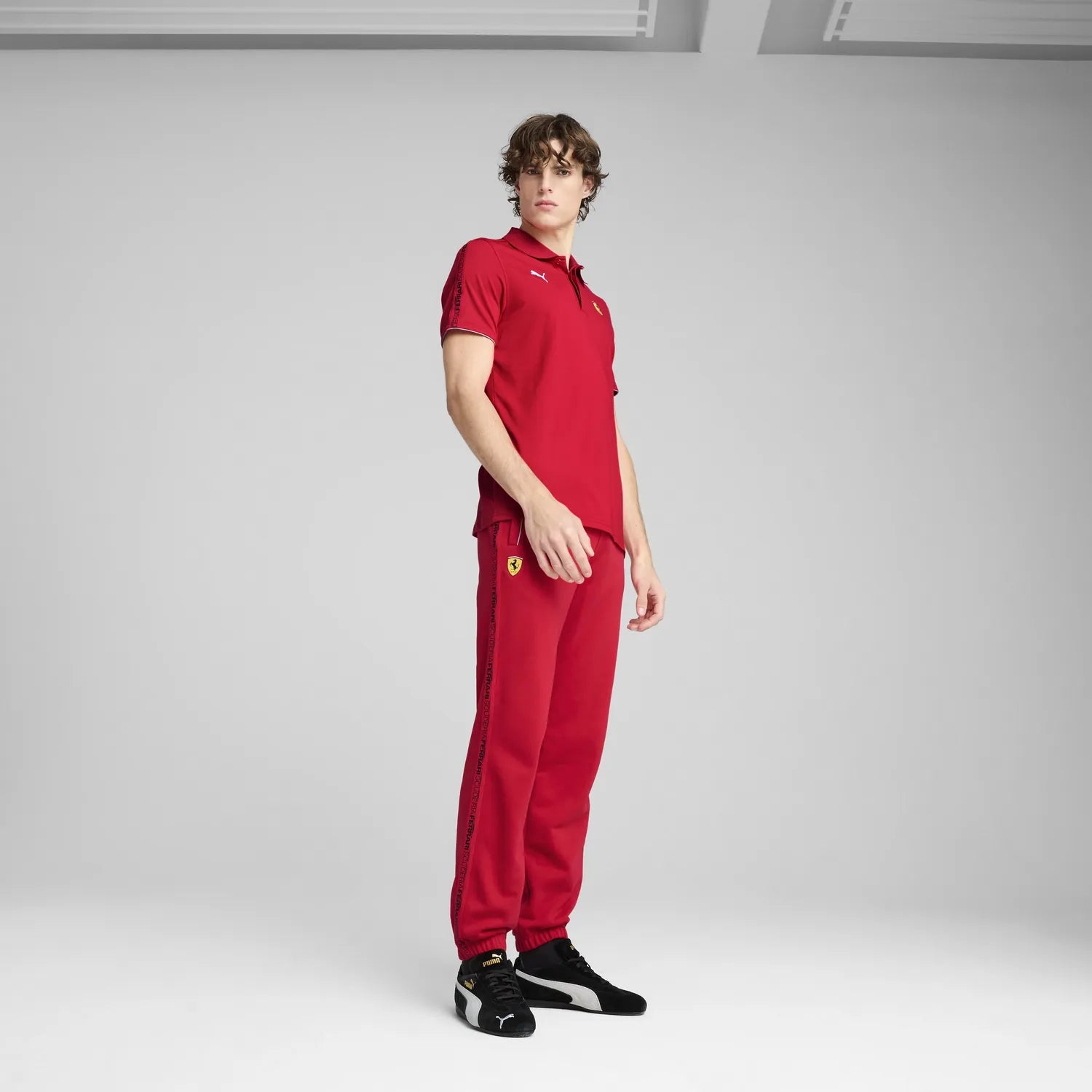 Ferrari Race Poloshirt – Rot 🔥