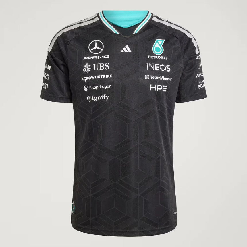 Mercedes Koszulka, zespół, adidas, czarny, 2026