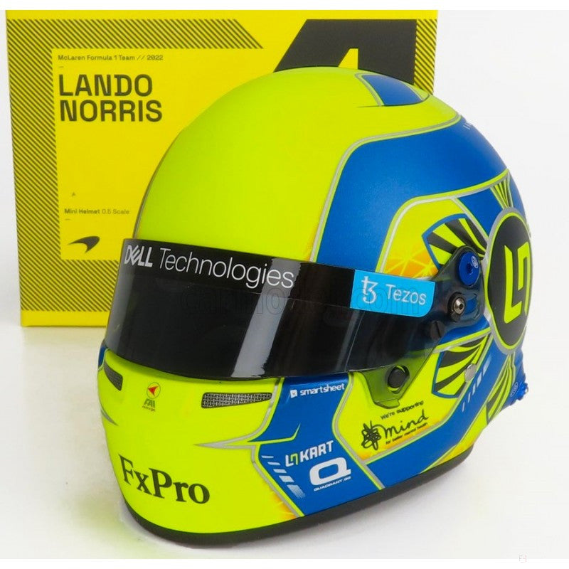 Lando Norris Mini Helmet v měřítku 1:2, 2022 - FansBRANDS®