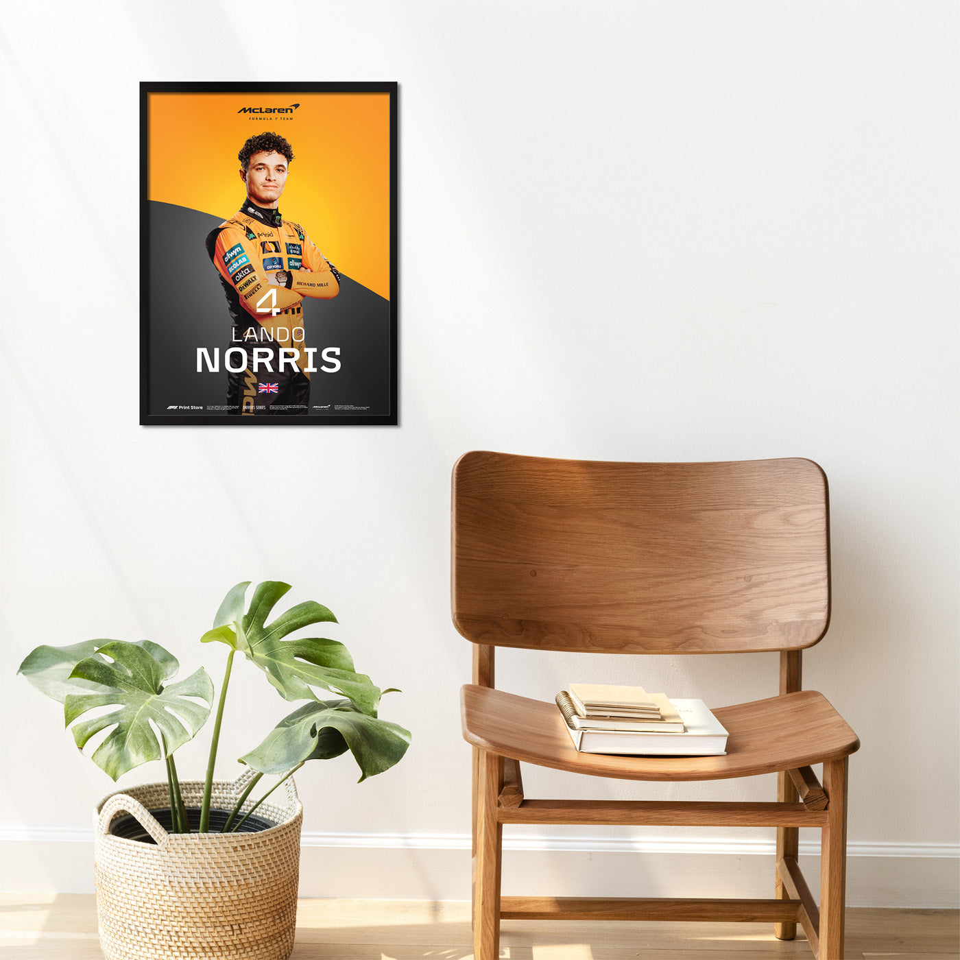 F1 Print – Plakat Lando Norrisa (rozmiar A3)
