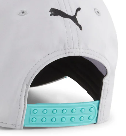 Czapka Mercedes, Puma, drużynowa, baseball, srebrna, 2024