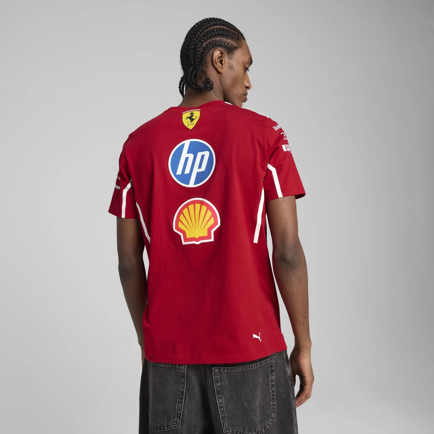 Scuderia Ferrari Team T-Shirt mit Rundhalsausschnitt 🔥