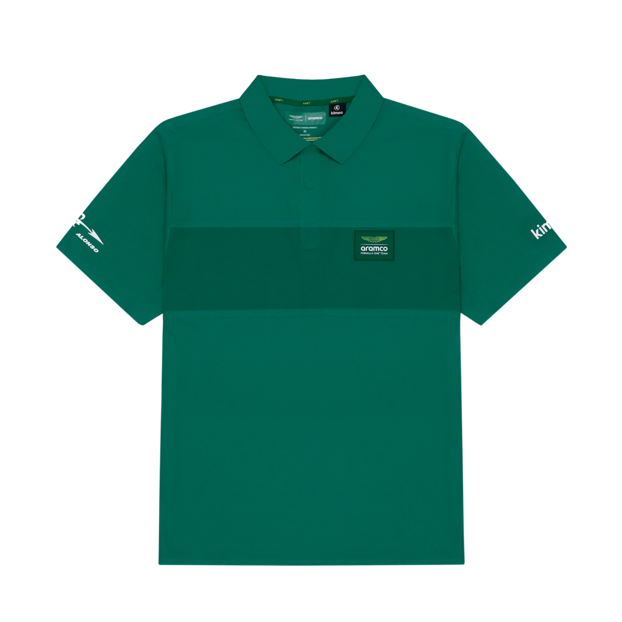 Fernando Alonso Kimoa Poloshirt Minimal Green 2024