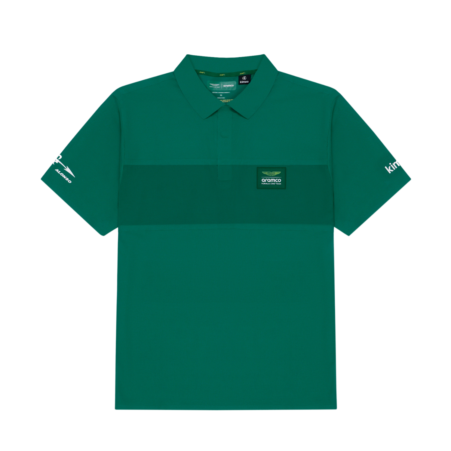 Fernando Alonso Kimoa Poloshirt Minimal Green 2024
