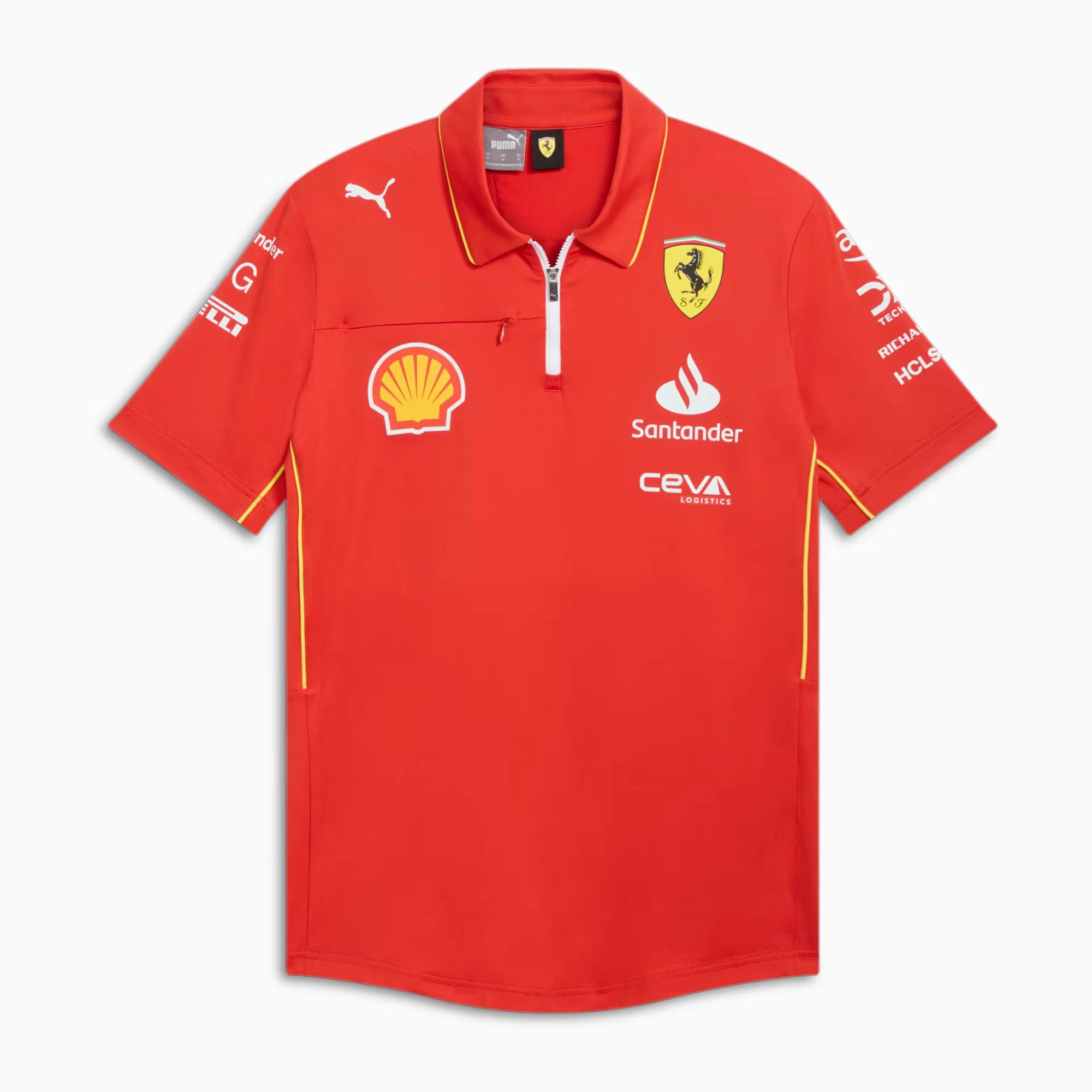 Polo Ferrari, Puma, Team, Professional, Rot, 2024
