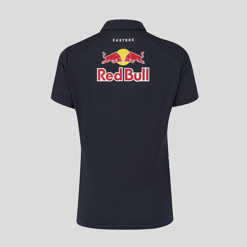 Koszulka polo Red Bull, zespół, Max Verstappen, damska, niebieska