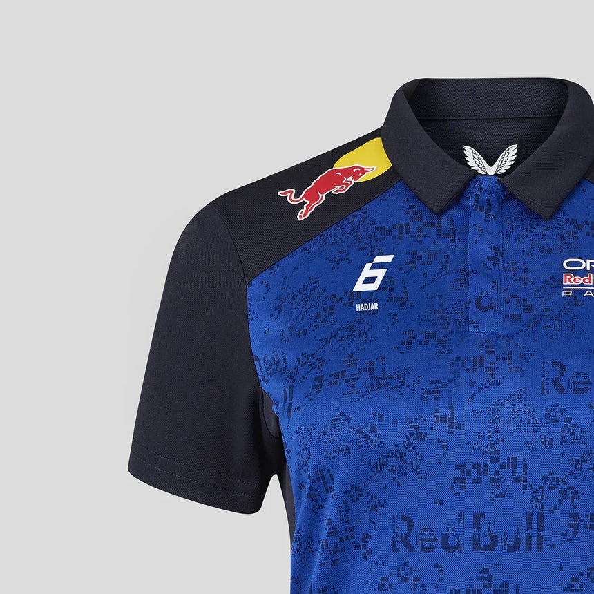 Polo Red Bull, zespół, Isack Hadjar, damskie, niebieski