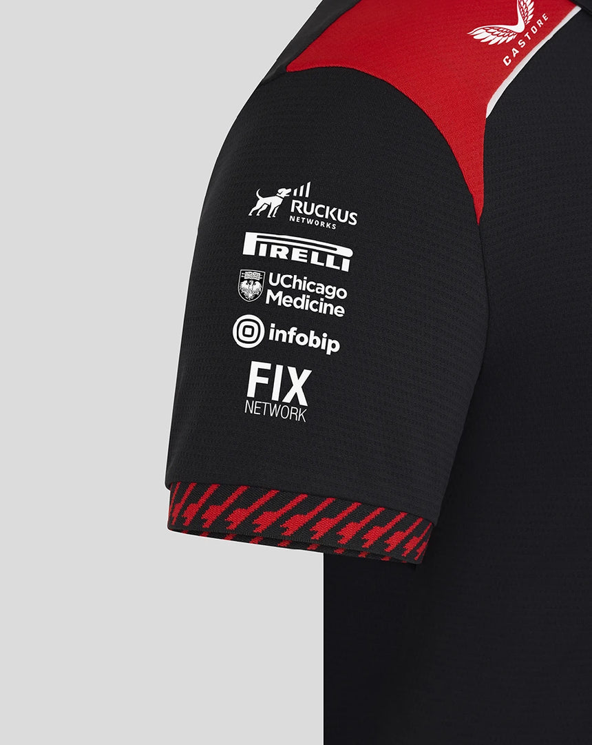 Koszulka Haas F1, zespół, damska, czarna