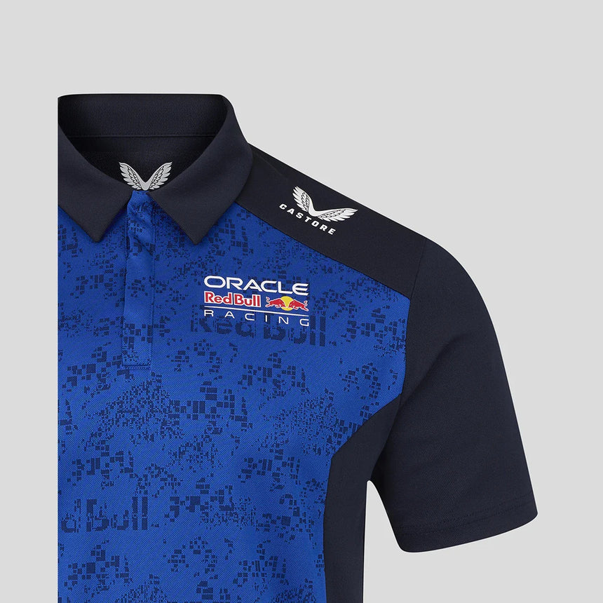 Polo Red Bulla, zespół, Isack Hadjar, niebieski