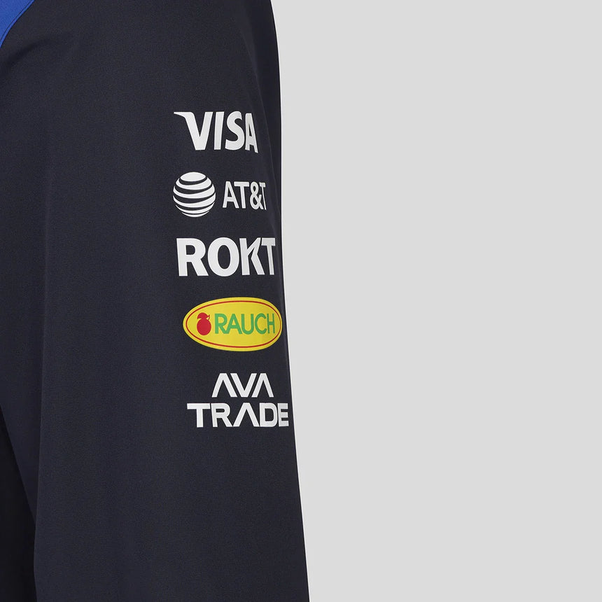 Kurtka przeciwdeszczowa Red Bull, zespołowa, niebieska