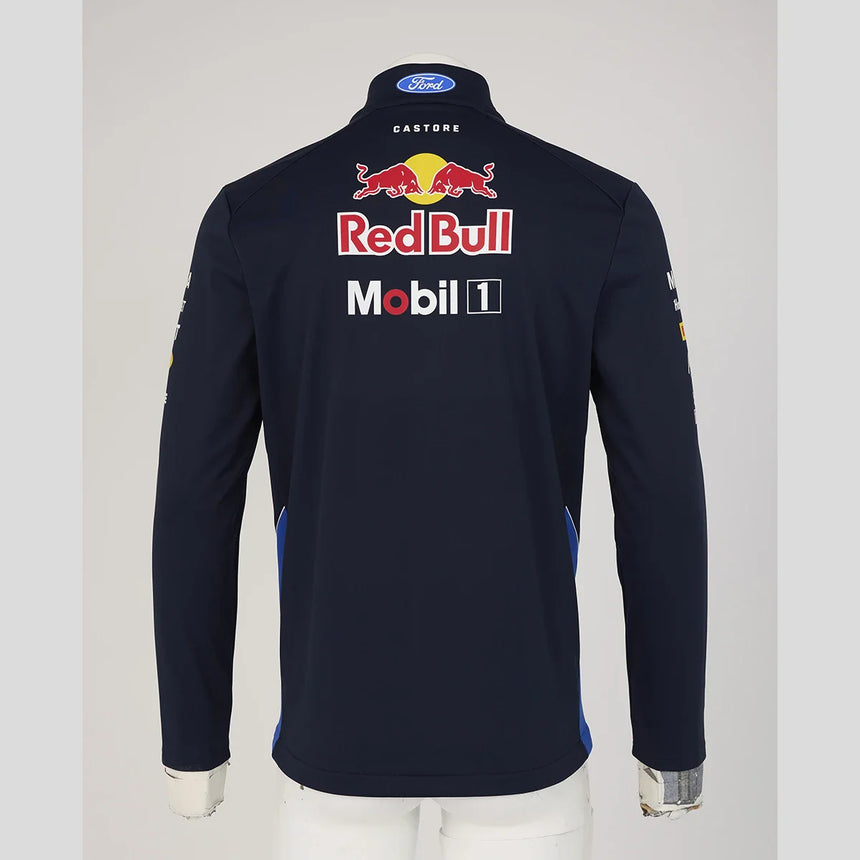 Kurtka softshell Red Bull, zespołowa, niebieska