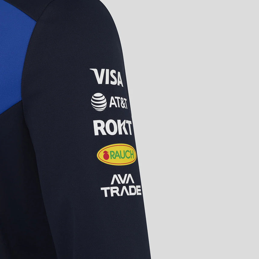 Kurtka softshell Red Bull, zespołowa, niebieska