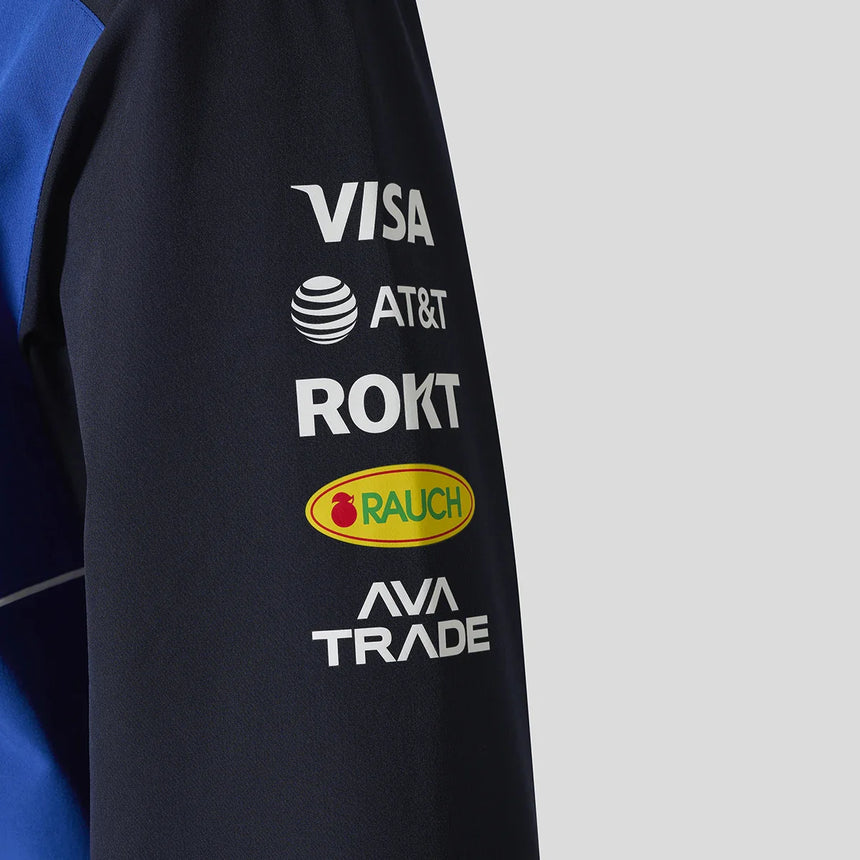 Kurtka Red Bull, bomberka, zespół, niebieski