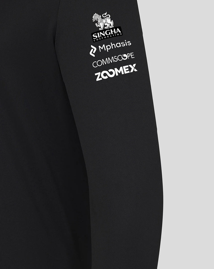 Bluza Haas F1, z krótkim zamkiem, zespołowa, czarna