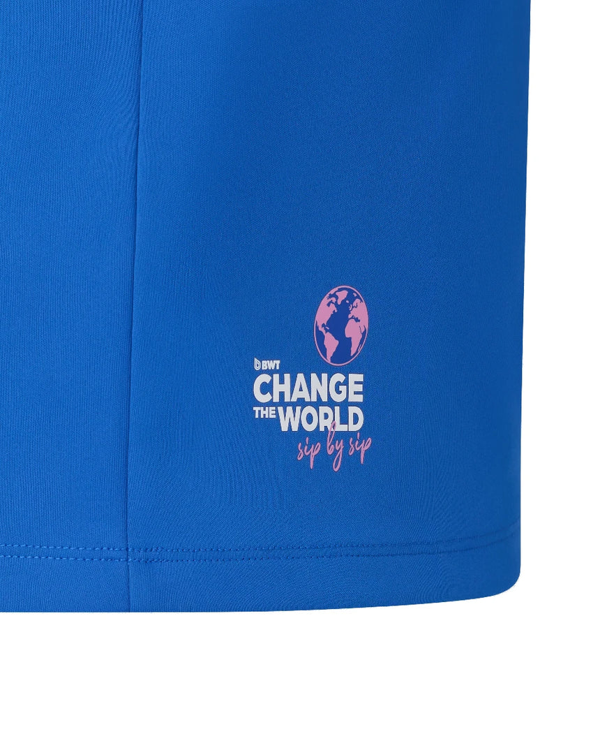 Bluza Alpine, drużynowa, z zamkiem 1/4, niebieska