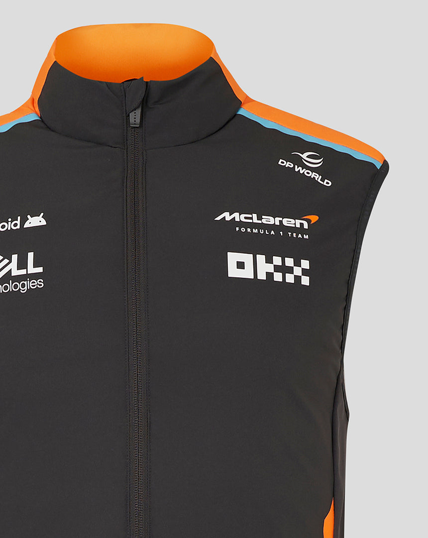 McLaren, Castore, Team, Hybrid, Grau, 2024 Weste