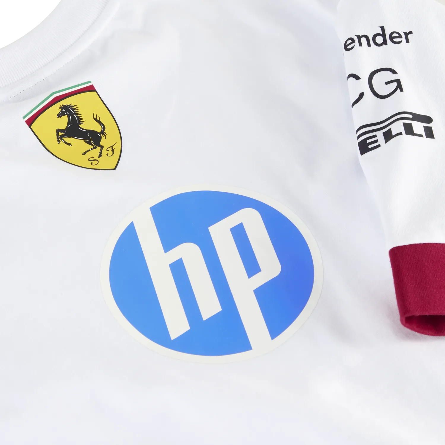 Übergroßes T-Shirt mit Rundhalsausschnitt der Scuderia Ferrari-Fahrer 🔥