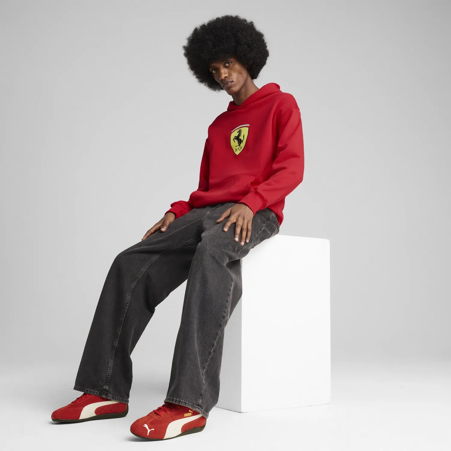 Ferrari Race Hoodie – Rot 🔥