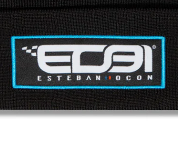 Czapka dziecięca Alpine Esteban Ocon Cuff Beanie, czarno-młodzieżowa