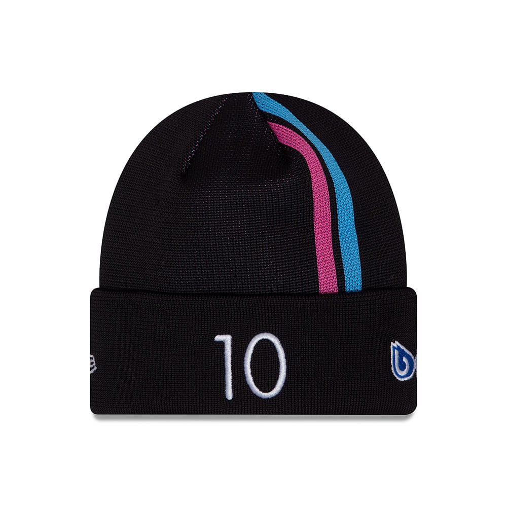 Alpinmütze, NEW ERA, Pierre Gasly, Beanie, Kinder, schwarz, 2024
