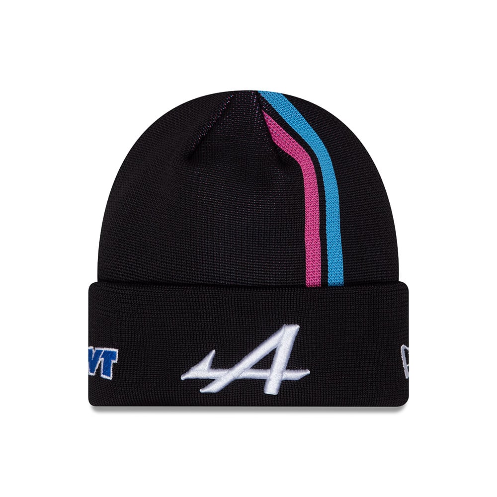 Alpinmütze, NEW ERA, Pierre Gasly, Beanie, Kinder, schwarz, 2024