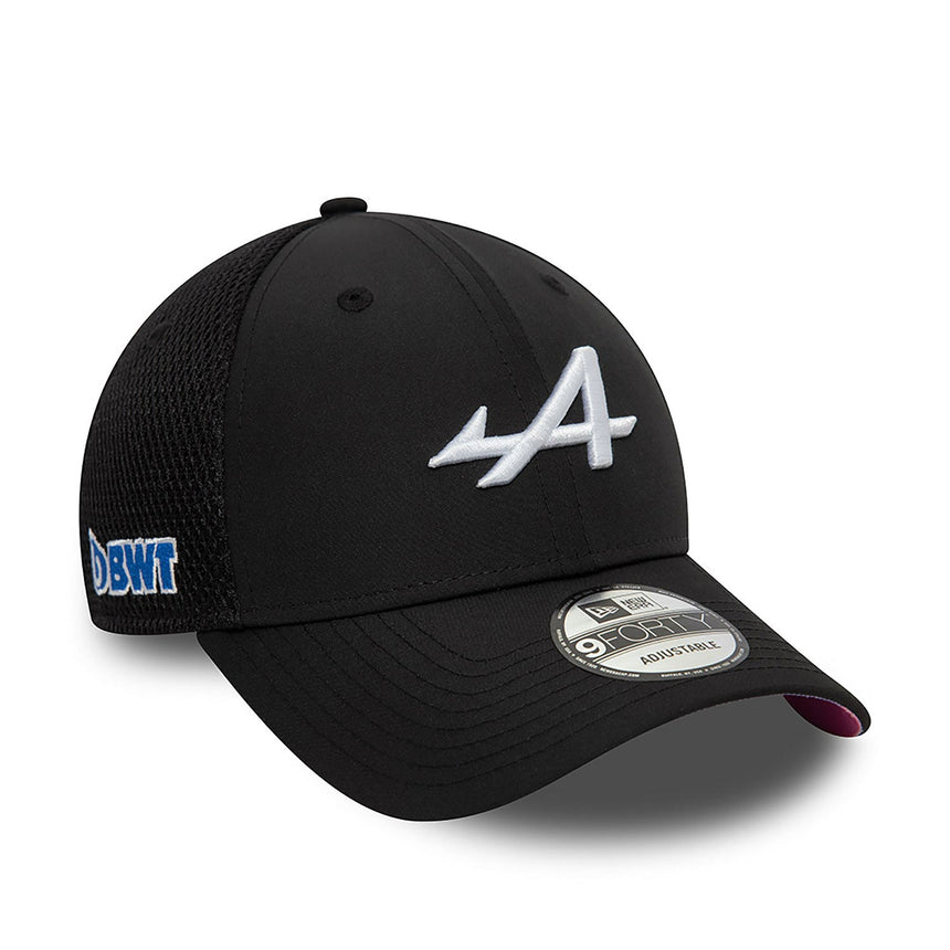 Alpine Cap, NEW ERA, Team, 9FORTY, Erwachsene, schwarz, 2024