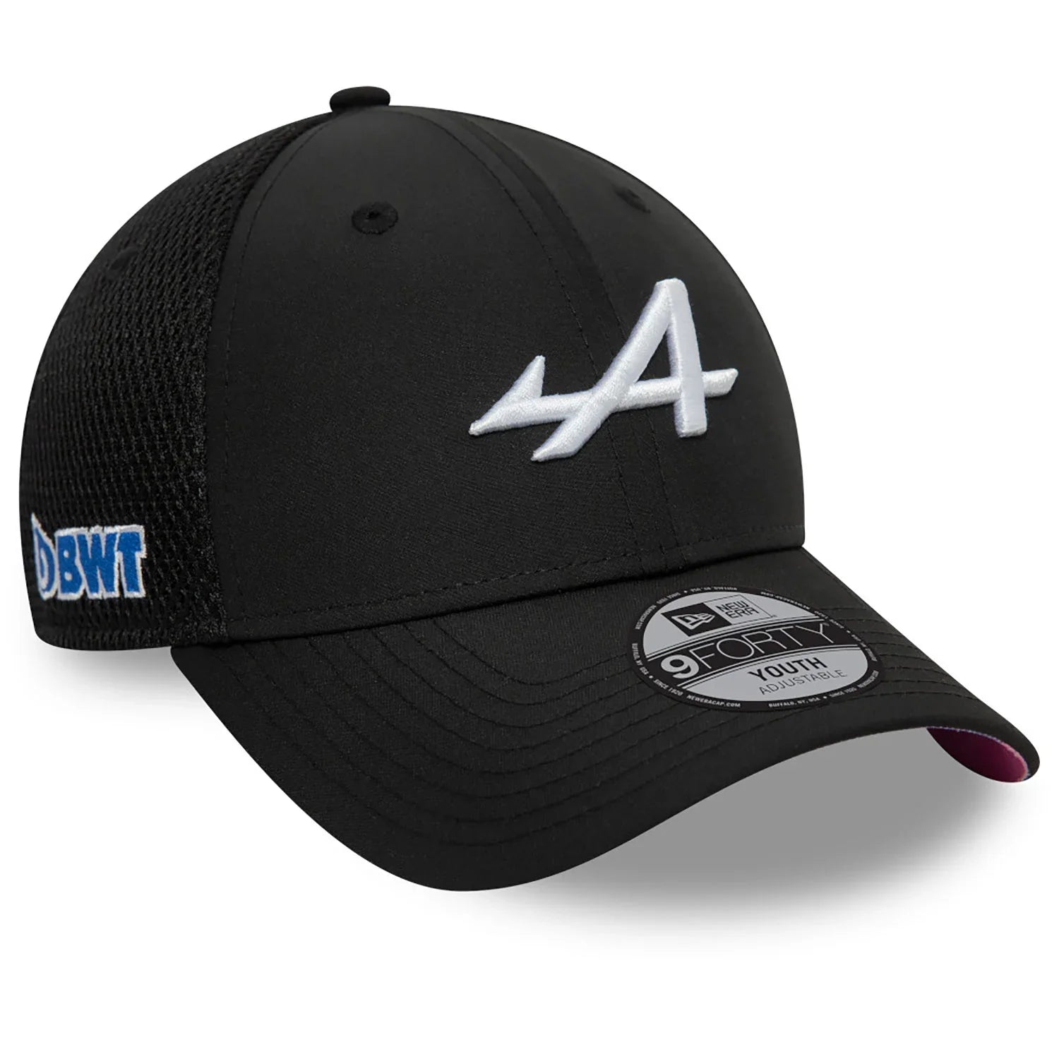 Alpine Cap, NEW ERA, Team, 9FORTY, Kinder, schwarz, 2024