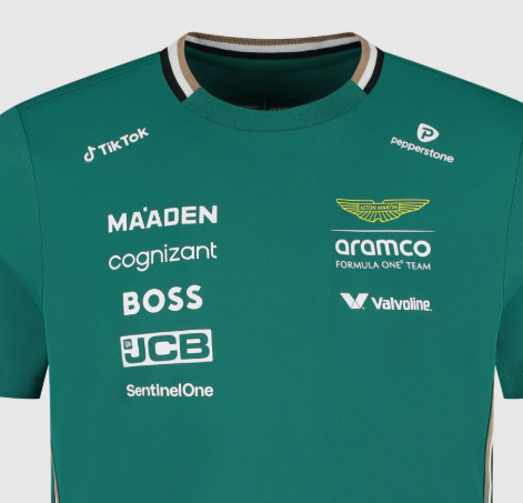 Aston Martin AMF1, Team, Trikot, Fernando Alonso, Grün 🔥
