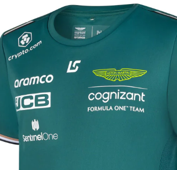 Aston Martin Aramco Cognizant F1 Team Official Driver Jersey, Lance Stroll, 2023