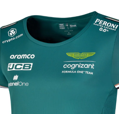 Aston Martin Aramco Cognizant F1 Official Team Jersey – Womens 2023
