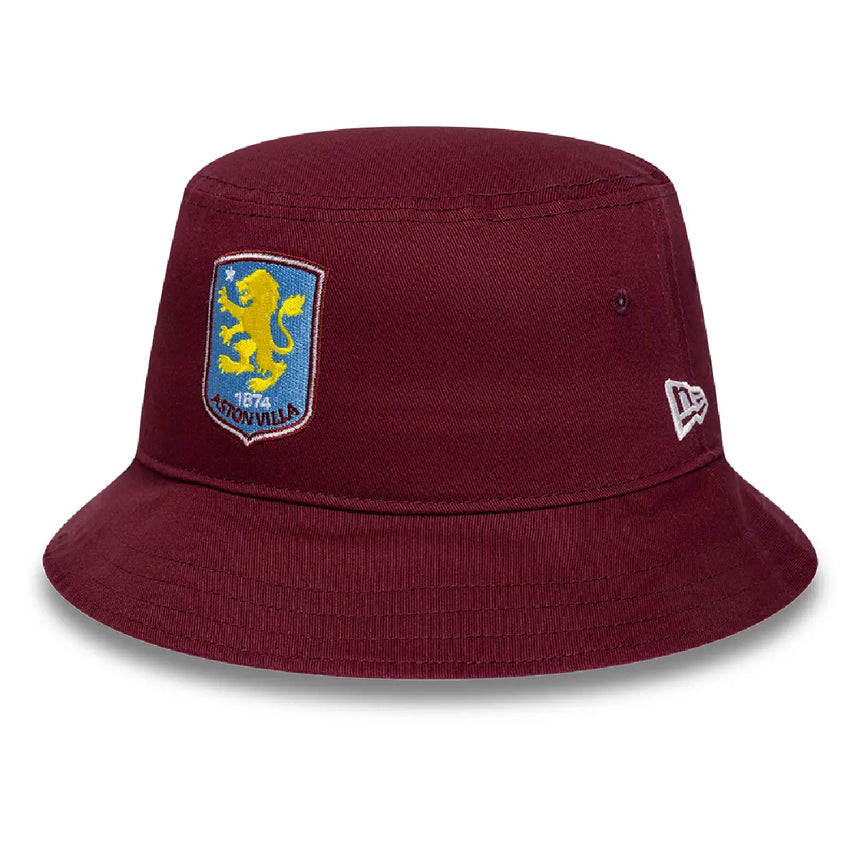 Aston Villa kapelusz typu bucket, czerwony